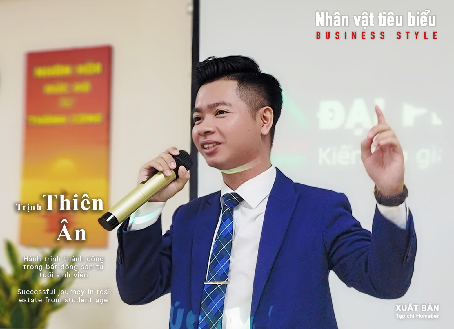 Trịnh Thiên Ân: Hành trình thành công trong bất động sản từ tuổi sinh viên